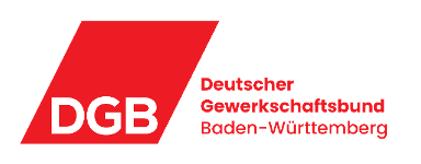Logo - DGB-Bezirk Baden-Wuerttemberg; Buero Interregionale Europapolitik